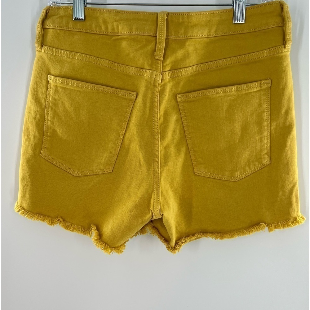 UNIVERSAL THREAD MUSTARD BUTTON FLY RAW HEM 8 - image 2